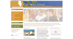 Desktop Screenshot of oakarborschool.org